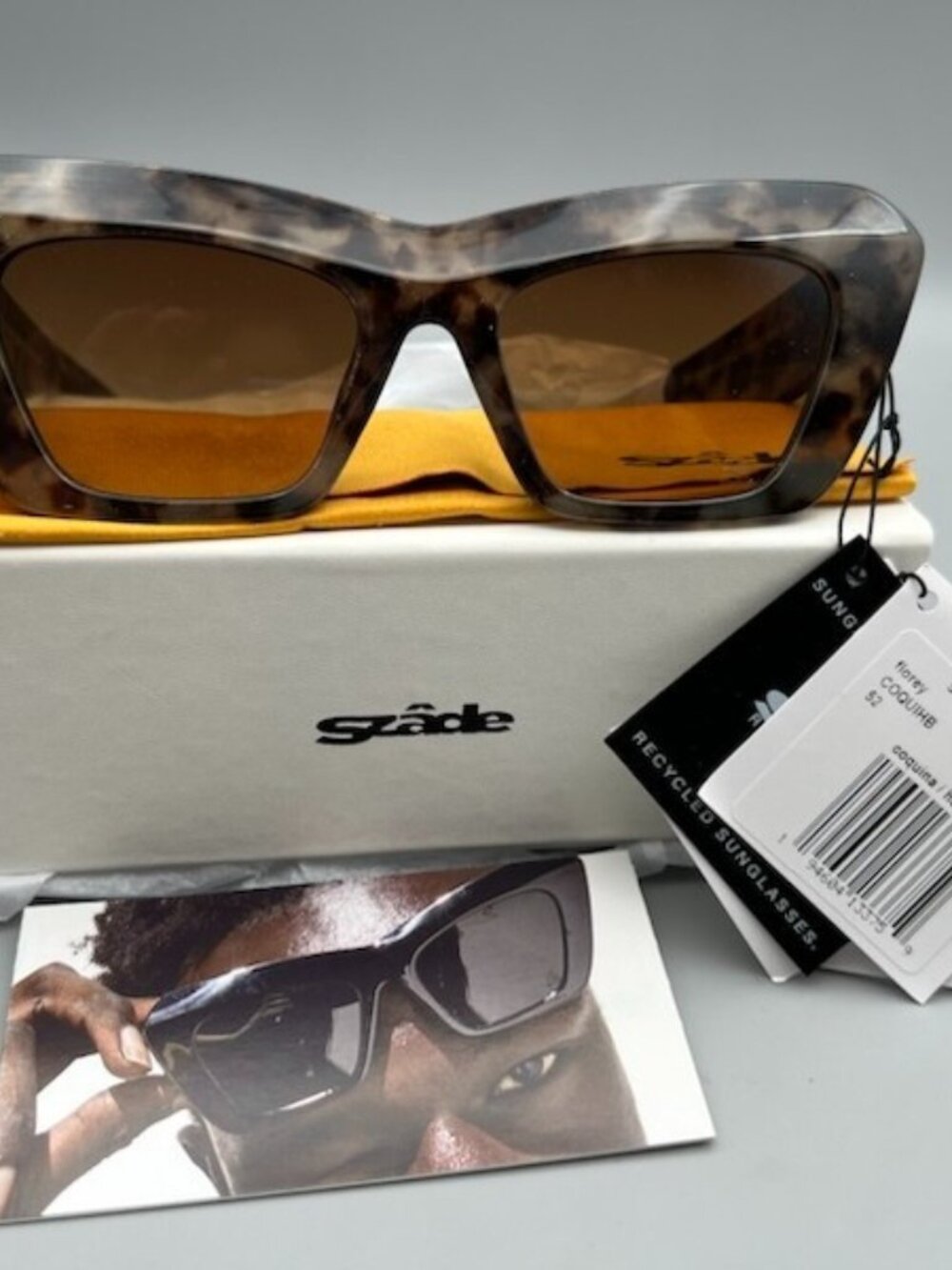 Szade Square Sunglasses Unisex Size 52MM SZD213FLR - COQUIHB Florey